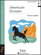 American Frontier piano sheet music cover